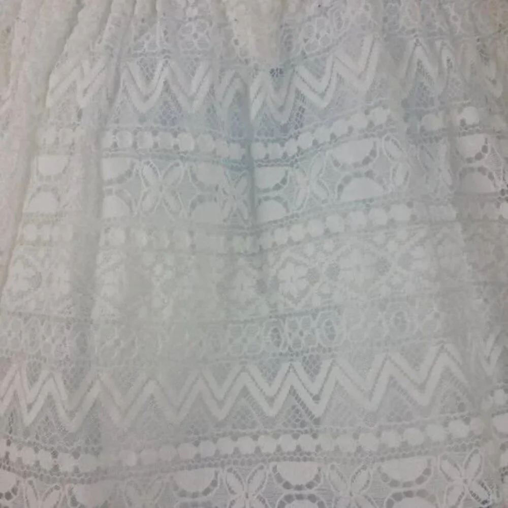 The Children's Place Baby Girl White Lace Dress Size 9-12M